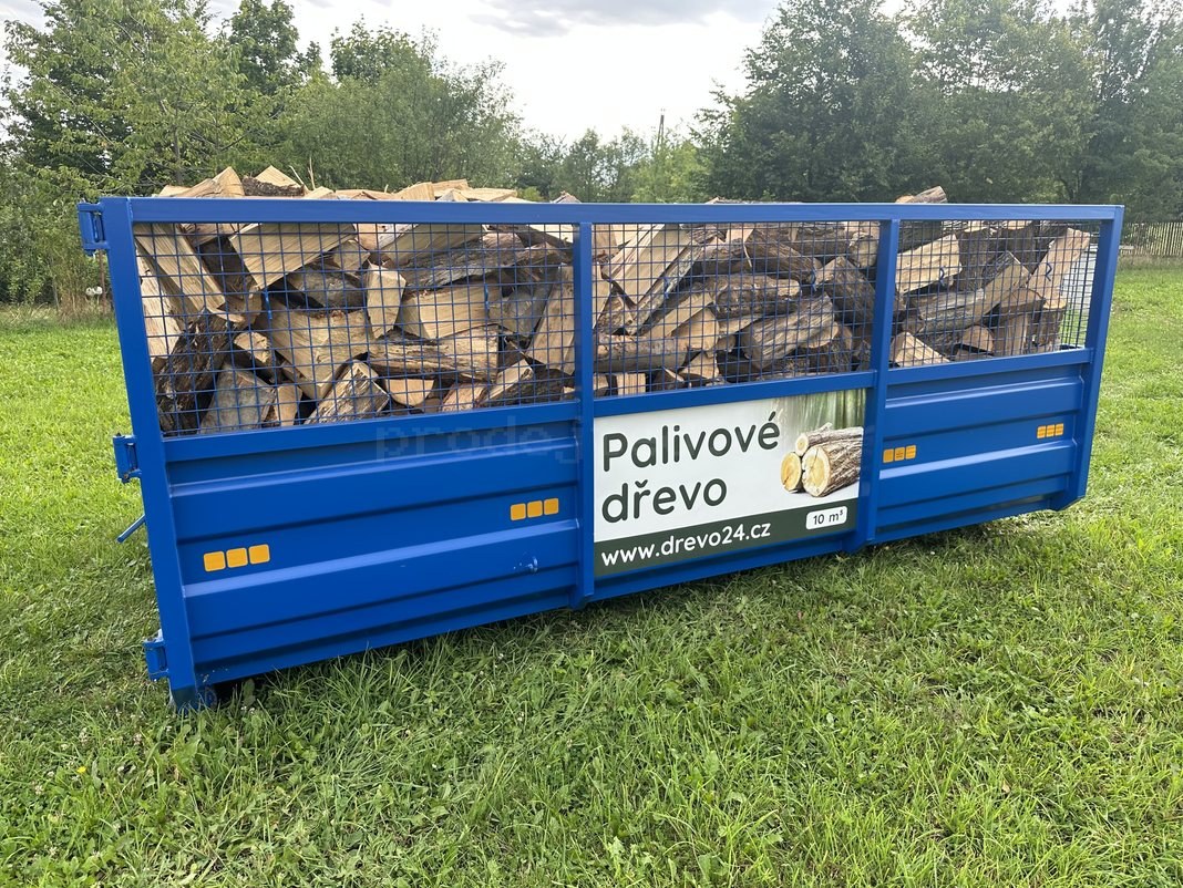 Štípané palivové dřevo buk a dub, 10 PRMS, polena 33 cm – Krnov a okolí
